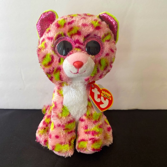 Ty Beanie Boos Lainey Leopard Plush Toy NEW - Picture 1 of 9